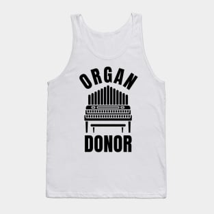 ORGAN DONOR (black) Tank Top